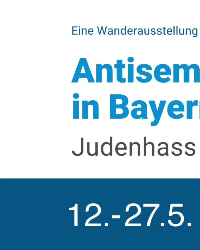 Antisemitismus ist zuallererst ein Problem für Jüdinnen und Juden, die diskriminiert, bedroht oder angegriffen werden. Er ist aber auch ein Problem für diejenigen, die selbst nicht antisemitisch diskriminiert werden, denn er zeigt auf, wie viele Menschen in Deutschland nicht von der Gleichwertigkeit aller ausgehen.
Auf sieben Ausstellungstafeln werden die vielfältigen inhaltlichen Ausprägungen von Antisemitismus präsentiert. Außerdem schildern Betroffene, wie sich Judenhass konkret auf ihren Alltag auswirkt.  Die Ausstellung von RIAS Bayern soll möglichst vielen Menschen die Erkenntnisse und Erfahrungen zugänglich machen und eine diskriminierungsfreiere Gesellschaft fördern.  Gruppen werden gebeten, sich vorab anzumelden unter info@obtm-neumarkt.de  Im Ausstellungszeitraum finden verschiedene begleitende Veranstaltungen statt.  Die Veranstaltungsreihe wird vom Oberpfälzer Bündnis für Toleranz und Menschenrechte Neumarkt, dem @kjrneumarkt und der @stadt_neumarkt_i.d.opf durchgeführt.  📍Pop-Up-Store
Klostergasse 22
Neumarkt i.d.OPf., Bayern 92318
Deutschland  📅 12–27.5.3025  🕖 Mo-Sa: 10-13 und 14-18 Uhr
 So: 14-18 Uhr  #obtmneumarkt #teamsoziales #stadtneumarktinderoberpfalz #kjrneumarkt #riasbayern #antiantisemitismus